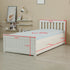 Timeless White Kids Storage 4 Drawer Bed